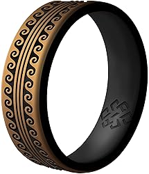 Knot Theory Warrior of Serenity Silicone Ring in