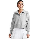 Beyond Yoga womens Luxefleece Collared Sweatshirt