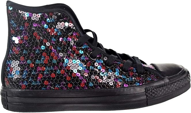 multi sequin converse
