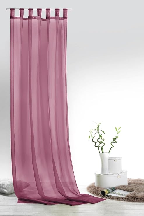 Fashion Joy Schlaufenschal Voile Beere Hxb 245x140 Cm