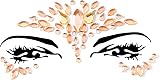 FACEGEM LONDON 9PCS Adhesive Face Gems Jewel Tattoo Sticker Festival Rave Body view 4