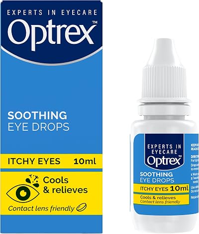 Optrex Itchy Eyes Double Action Soothing Eye Drops 10ml