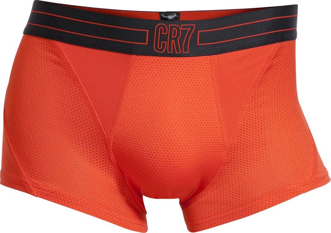 CR7 Cristiano Ronaldo Men's Enganliegende Boxershorts Fashion Trunk Mesh Close Fitting Boxer Shorts