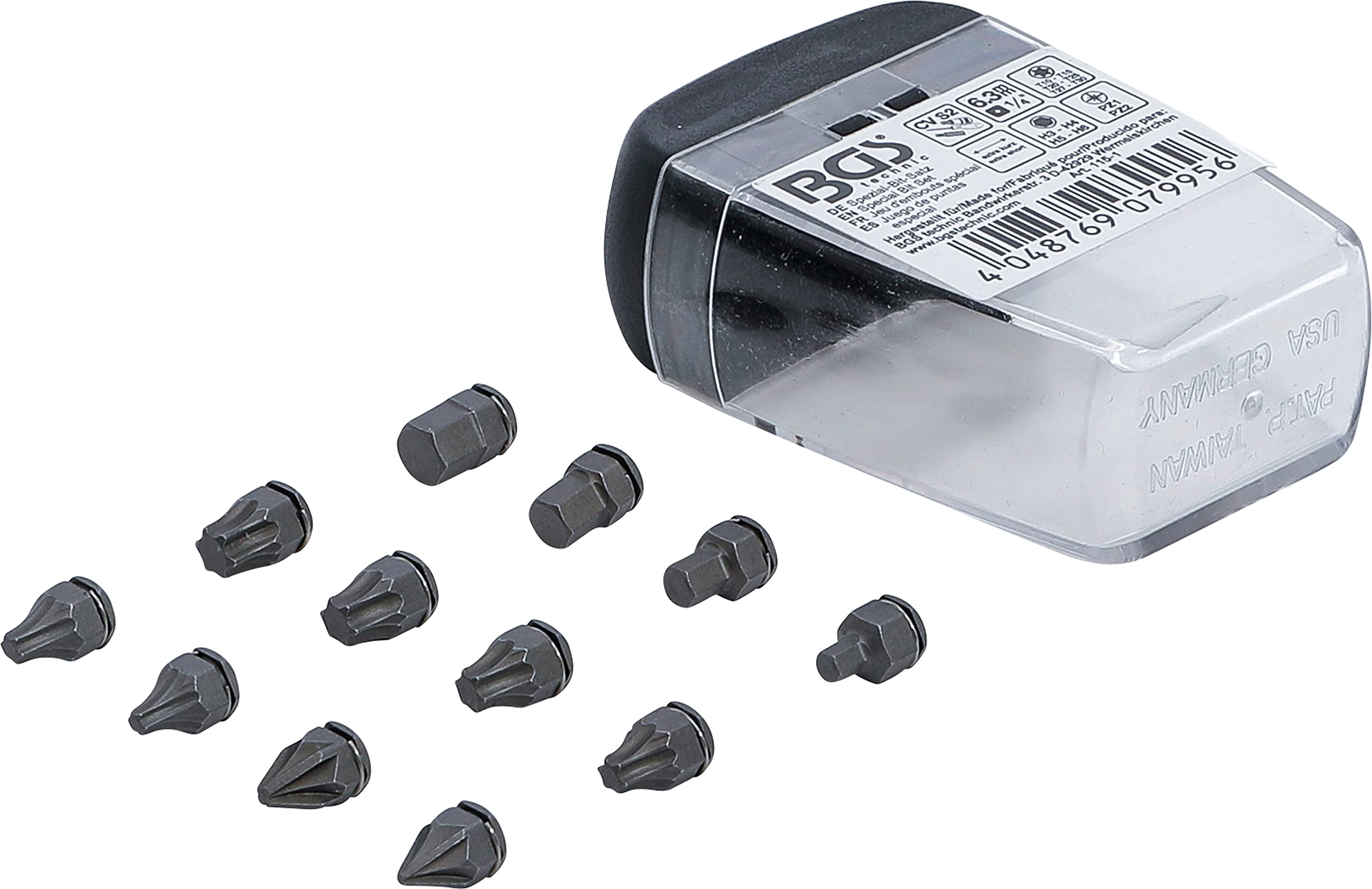 BGS 115-1 | Special Bit Set | 6.3 mm (1/4") Drive | for BGS 115