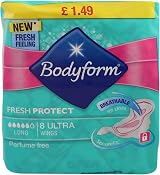 BODYFORM Ultra Long Wings Towels 8s Pack of 4 – PM1.49 Ultra Long view 3