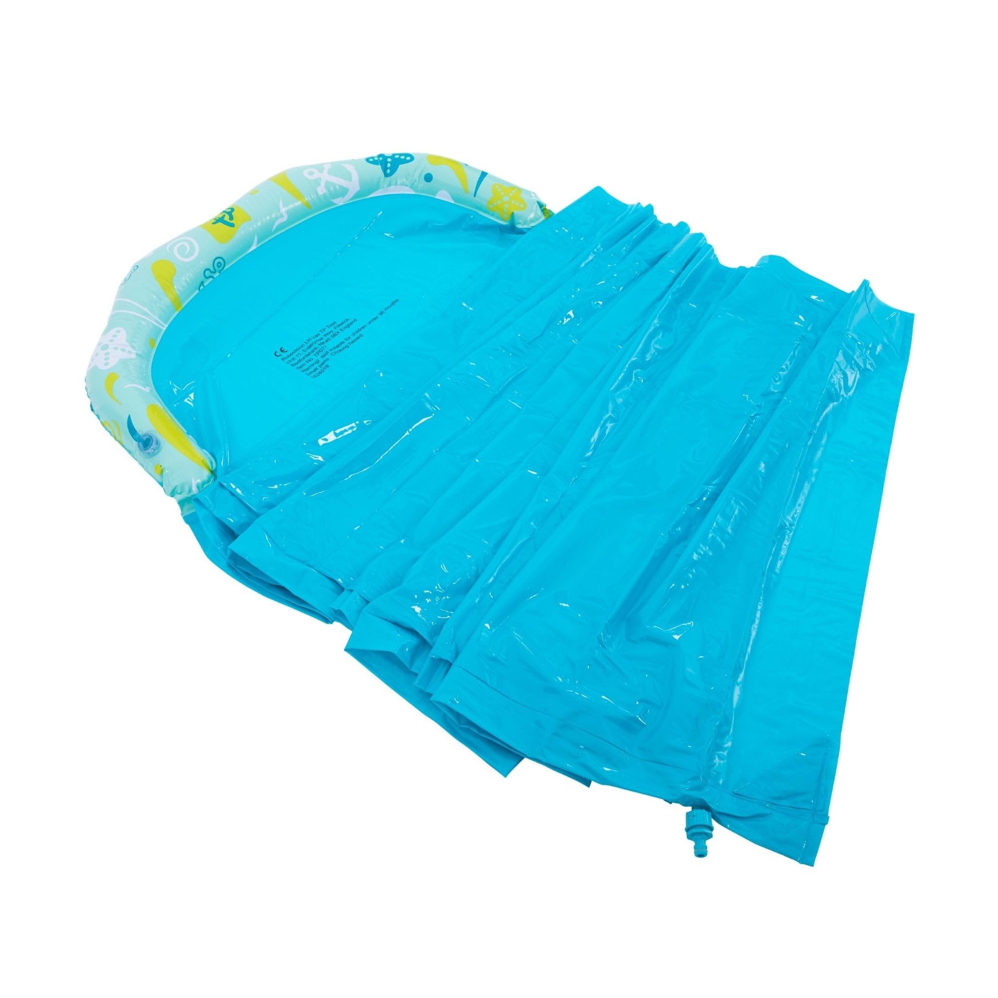 TP Toys | Aqua Slide | Blue Water Slide | Ideal to use with a Slide | Garden Water Fun | For ages 3+ | 6 metres long x 1 metre wide