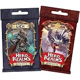 WISE WIZARD GAMES, Hero Realms Bundle: Lich and Dragon Boss Decks