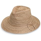 Wallaroo Hat Company Women’s Victoria Fedora – UPF 50+ UV Protection, Wide Brim, Medium Size, Packable & Adjustable Sun Hat