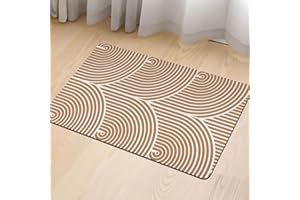 FUOXOWK Dog Food Mats for Floors, Absorbent Quick Dry Pet Cat Food Mat, Dog Bowl Mats for Food and Water Dispenser Mat, Eco-Friendly Dog Accessories Pet Supplies 16"x24"