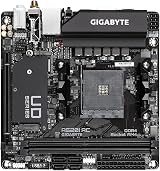 Gigabyte A520I AC Motherboard AMD Ryzen 5000 AM4 WiFi M.2 DDR4 view 2