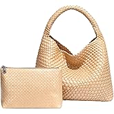 Tote Bag Shoulder Handbags for Women Hand bag Large Capacity Travel Woven Lightweight Purse Hobo Slouchy Bags