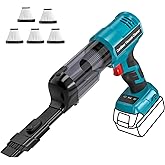 Adisipsoarin Cordless Vacuum Cleaner for Makita 18V Battery, Electric Handheld Vacuum Cleaner with 105AW Powerful Suction, Portable Vacuum Cleaner for Floor, Carpet, Car, Home (Battery Not Included)