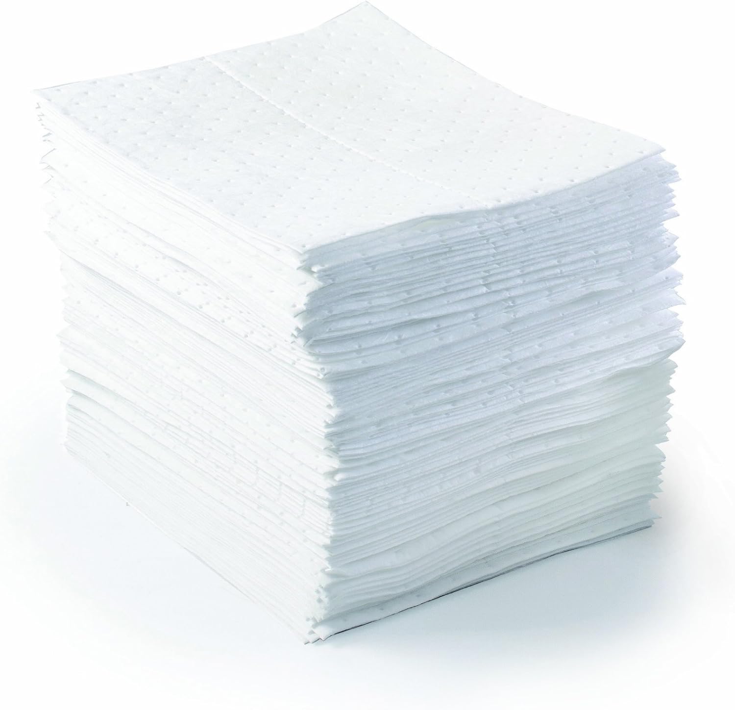 Brady SPC BPO500 BASIC 17" Length, 15" Width, White Color Oil Only Light Weight Pad (100 Per Bale): Industrial & Scientific