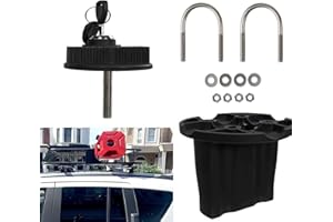 Gas Can Pack Mount, Fuel Tank Mounting Bracket Lock Prevent Leakage Anti Theft Rustproof for 3L 5L Motorcycle Offroad Vehicle