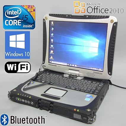 Amazon 売り尽くしセール 中古 10 4型 パナソニック タフブック Cf 19rw1ads Core I5 4gb 無線lan Bluetooth Windows10 ノートパソコン 通販
