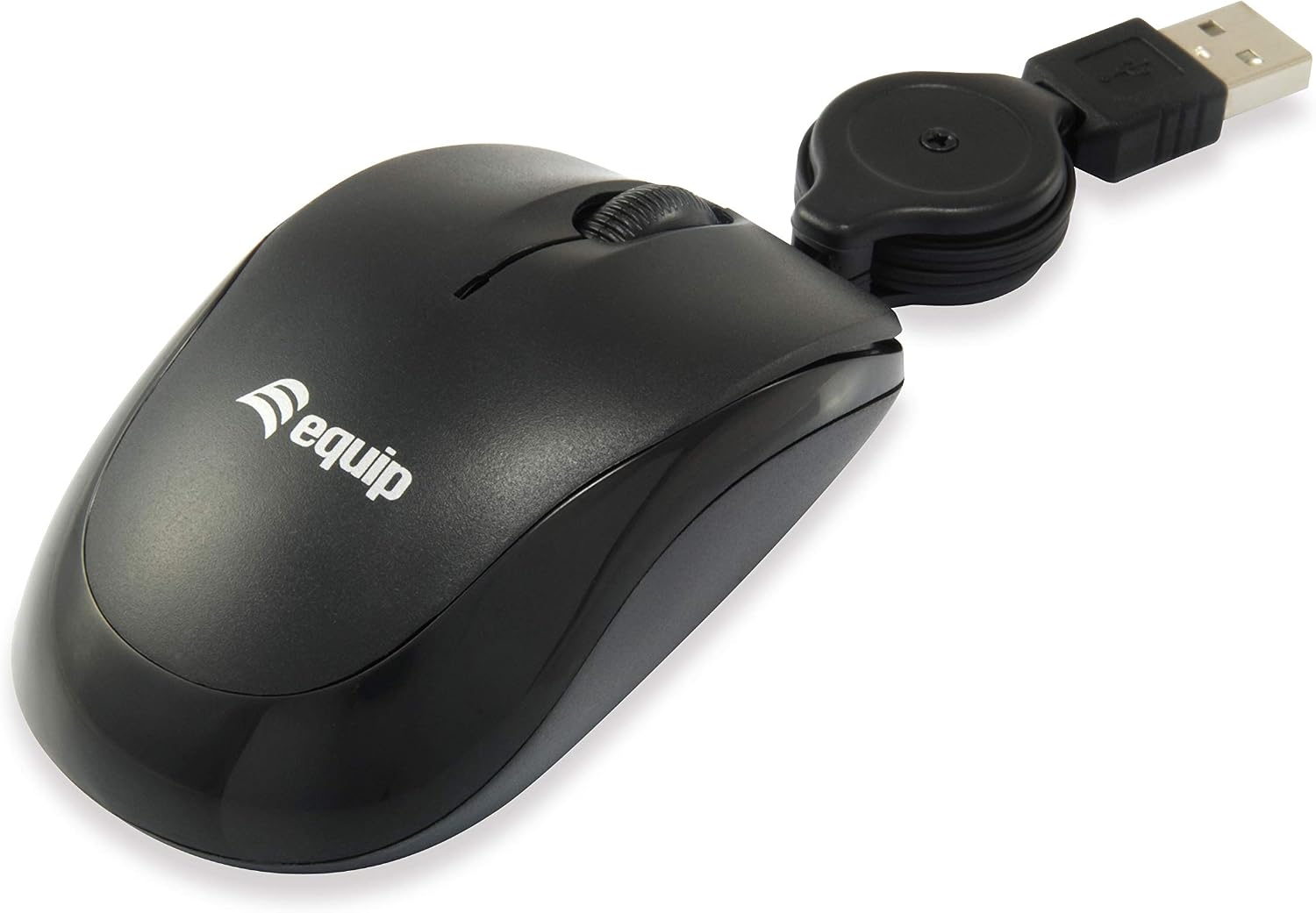 Equip 245103 Optical Travel Mouse Cable Black