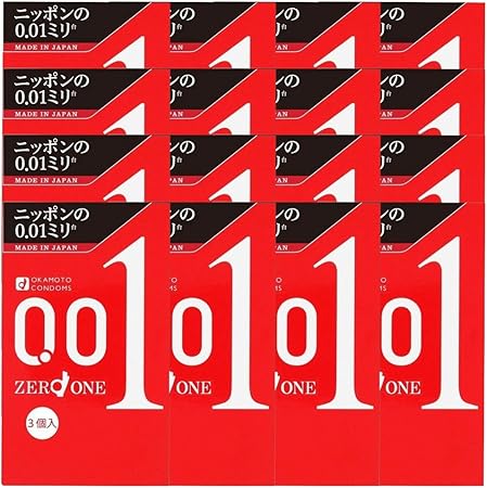 Amazon 送料無料 オカモトゼロワン0 01ミリ 3個入りx16箱 16 ゼロワン コンドーム