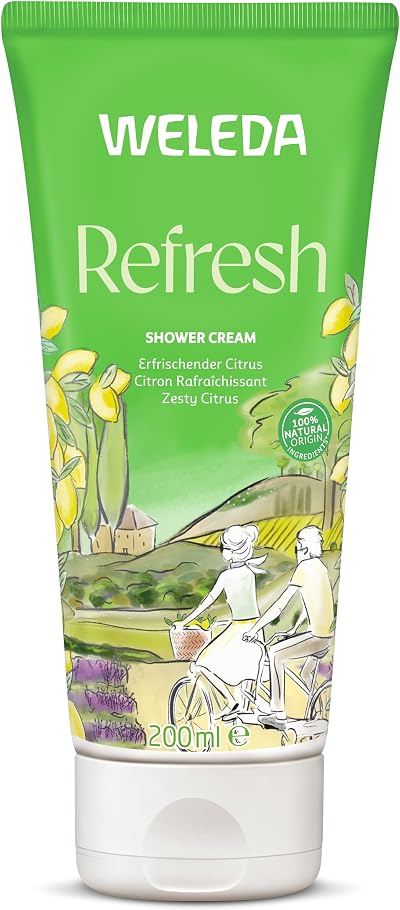 Weleda Citrus Creamy Shower Gel 200 ml Paraben SLS Free Vegan