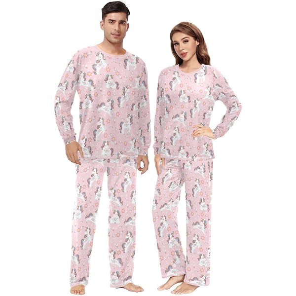 Fustylead Women's Halloween Ghost Pajama Set - Short Sleeve Top & Shorts With Pockets, Pink, Size Large