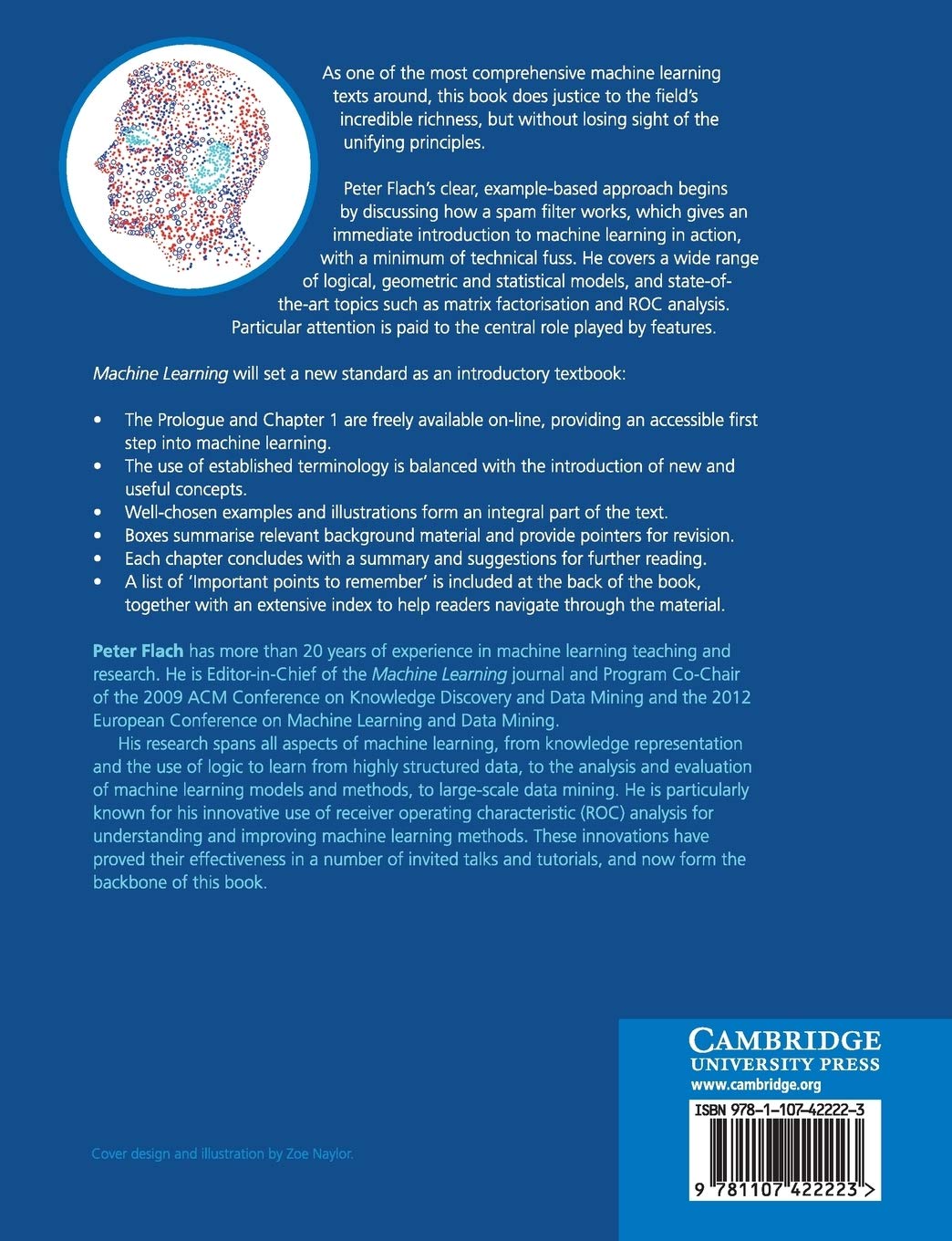 machine learning the art and science of algorithms