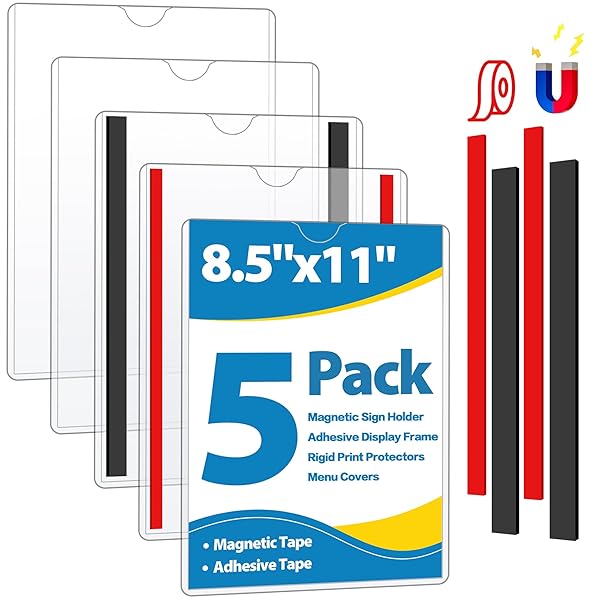VAIIGO MAGNETIC SIGN HOLDER 11 X 17, 20...