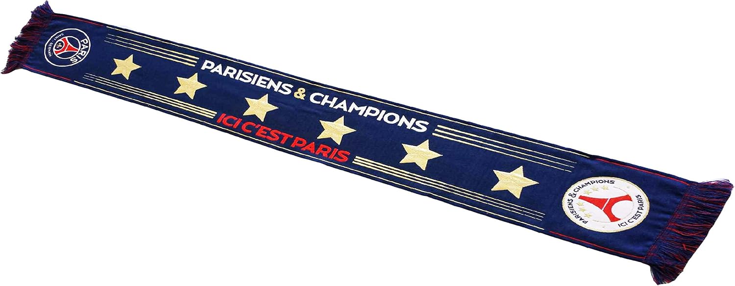 Écharpe PSG Collection Officielle Paris Saint-Germain 140 Cm