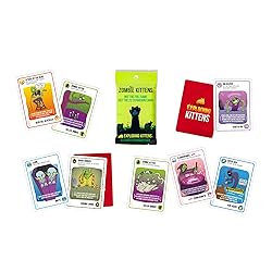 Exploding Kittens Zombie Kittens Expansion Pack 2-5