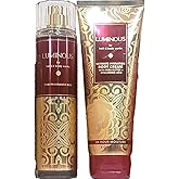 Bath & Body Works Bath and Body Works Fragrance Gift Sets Luminous Mist and Body Cream