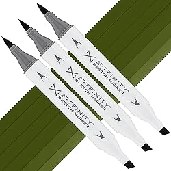 Artfinity Sketch Marker Sets - Set of 3 - Dark