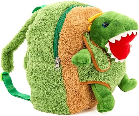 plush dinosaur backpack
