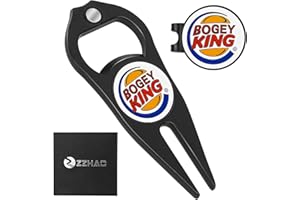 ZZHAO Golf Divot Tool and Golf Ball Marker, Divot Repair Tool，Golf Accessories for Men, Funny Gifts for Men, Tools for Men