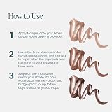 Wonderskin Eyebrow Tint Blonde - Wonder Blading Brow Stain & Go Masque view 7