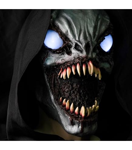 Amazon.com: Varuotu Halloween Scary Faceless Mask Horror Alien Big