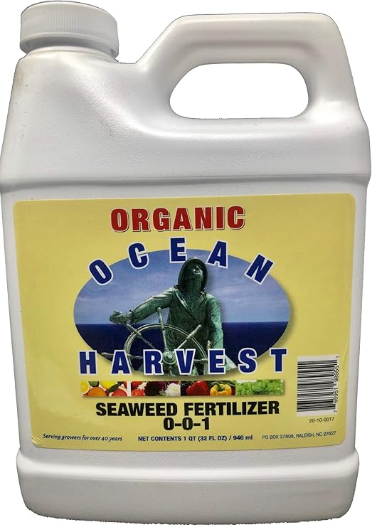Liquid Seaweed Kelp Fertilizer by Ocean Harvest Organic