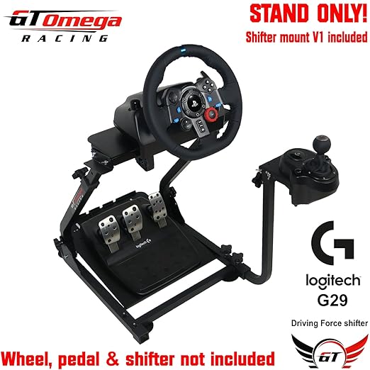 title=GT Omega Steering Wheel Stand Suitable For Logitech G25 G27, Thrustmaster T500RS