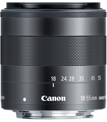 Amazon.com : Canon EF-M 18-55mm f3.5-5.6 is STM Compact System