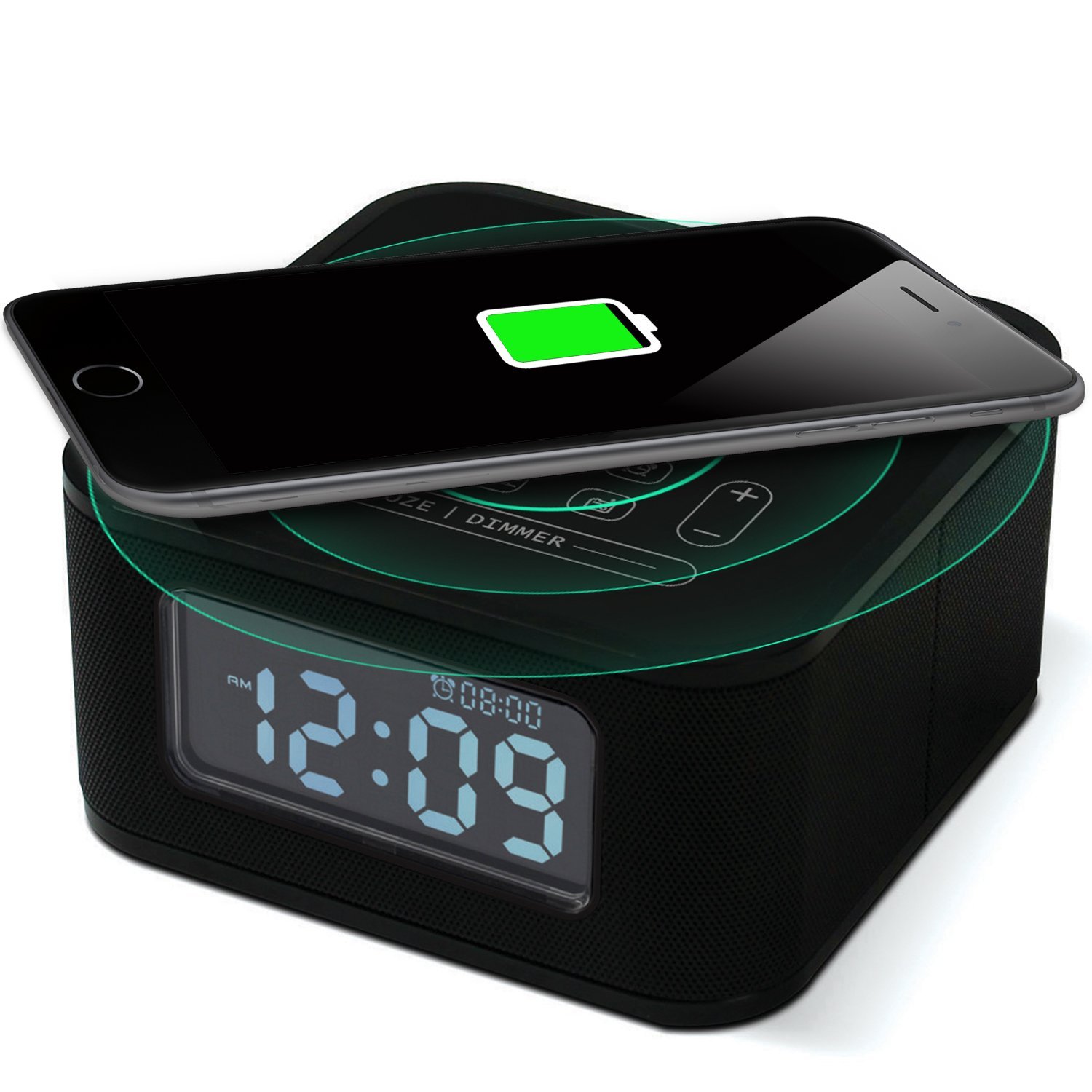 wireless clock speaker