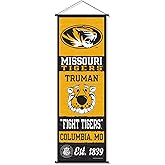WinCraft Missouri Tigers Banner and Scroll Sign