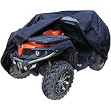 Amazon Basics Weatherproof Premium ATV Cover - 150D Oxford, ATVs up to 85"