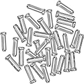 Bike Cable End Caps, Alloy Cable End Crimps, Bike Brake Cable End Tips for Road Mountain Bicycle