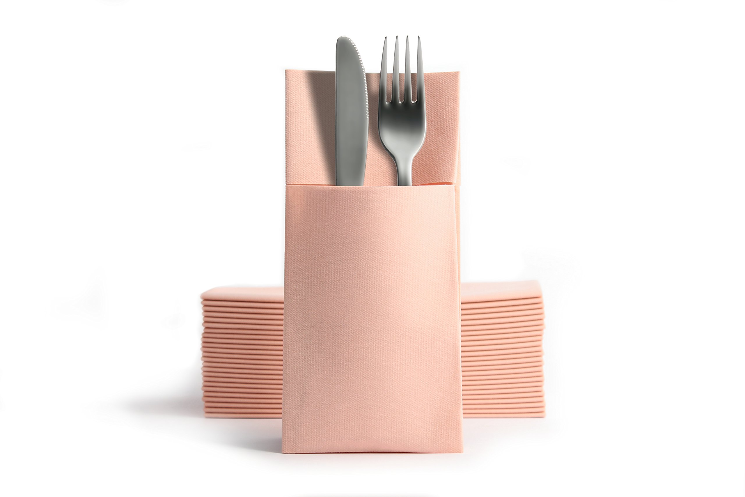 Alvotex Airlaid Cutlery Napkins 39 x 40 cm 50/1 Mellow Rose (672)