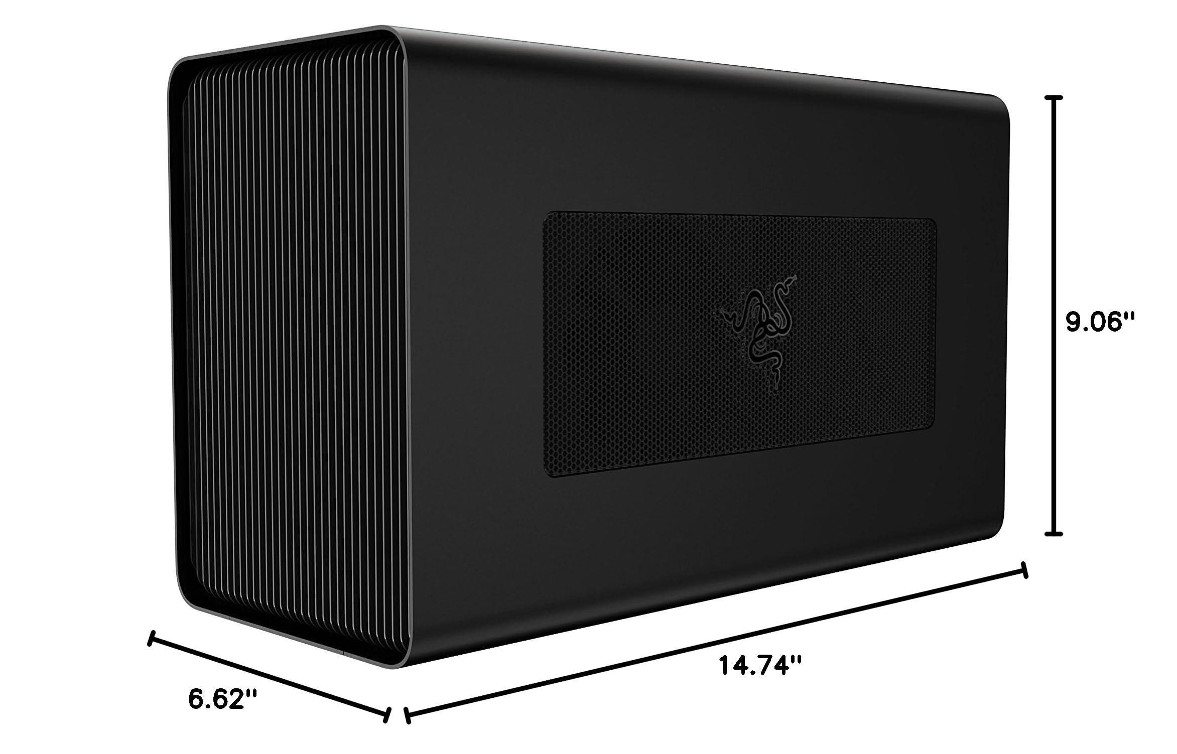 Razer Core X Aluminum External GPU Enclosure (eGPU): Compatible with Windows & MacOS Thunderbolt 3 Laptops, NVIDIA/AMD PCIe Support, 650W PSU, Classic Black