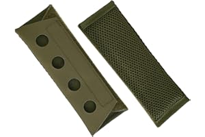 tactifans 2 Pack Vest Shoulder Pads Fit 2" Shoulder Strap Comfort Soft Cushion Strap Pads Shoulder Strap pad Mesh Padded Lightweight for FCPC JPC Vests Sling Bags