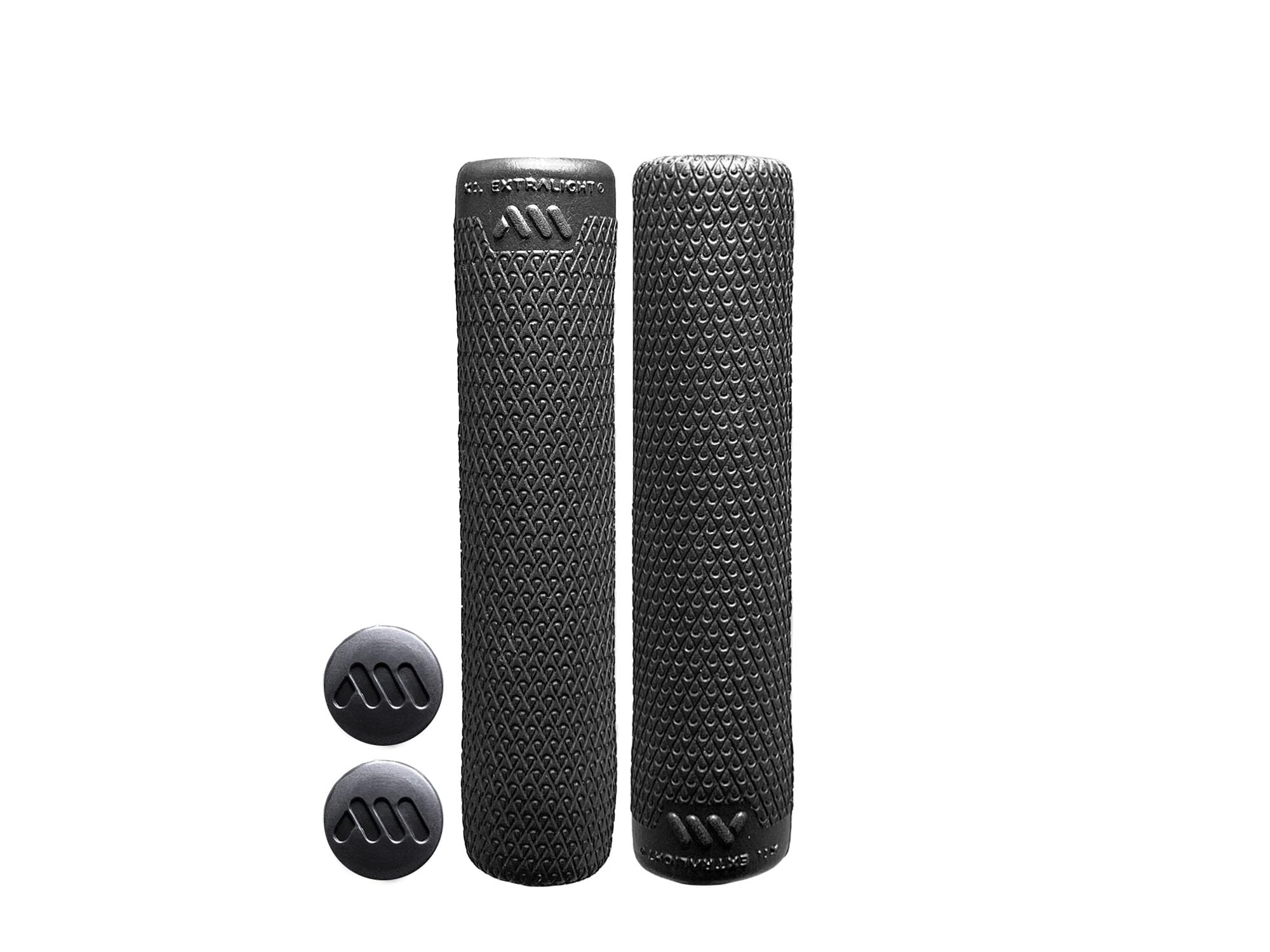 All Mountain Style AMS Extralight Handlebar Grips, Black
