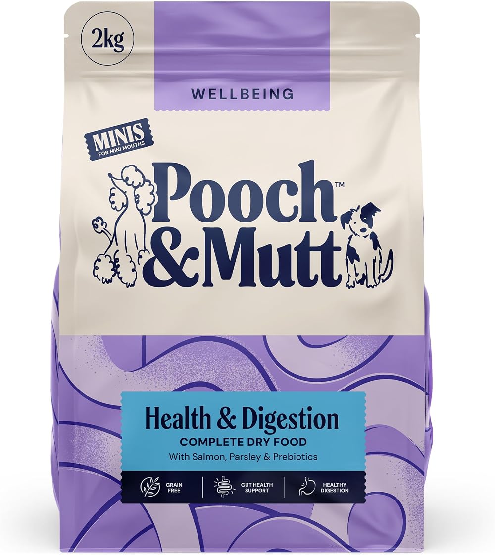 Pooch & Mutt Health & Digestion Minis Salmon & Sweet Potato 2kg