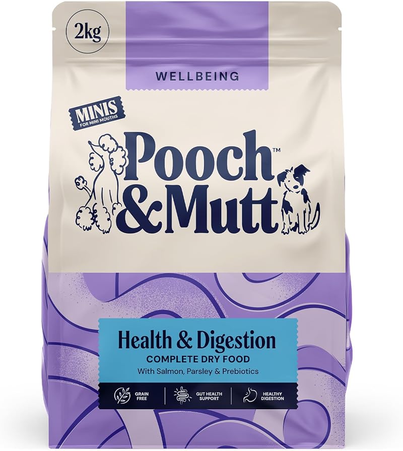 Pooch & Mutt Health & Digestion Minis Salmon & Sweet Potato 2kg