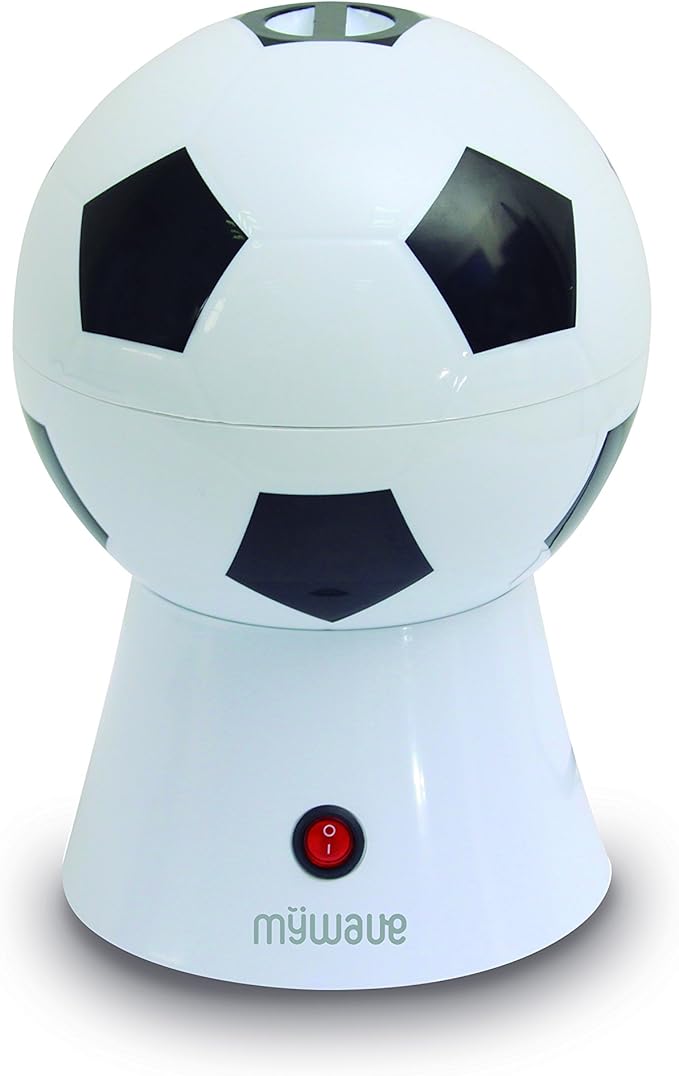 MyWave Máquina para Hacer Palomitas con Forma de Balón, Sin Aceite ...