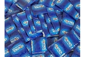 Control Condoms Strawberry Flavored Oral-Sex Red Fruit Flavours Lubricated Latex (12)