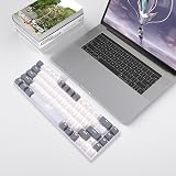 MageGee MK-Box 60% Mechanical Keyboard White Backlit 68 Keys Red Switch view 5