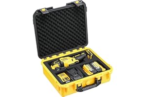 LOTOCASE Case for Dewalt Oscillating Multi Tool – Fits DCS356B DCS354B DCS353B, Heavy-Duty Protective Tool Box for 20V Max Multi-Tool, Battery & Charger, Waterproof Hard Storage Case (Case Only)